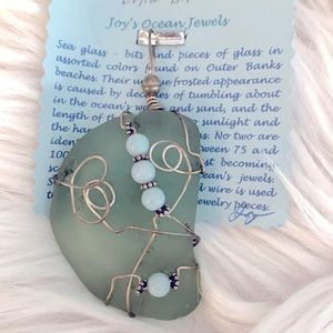 Joy’s Ocean Jewels Sea Glass Pendant